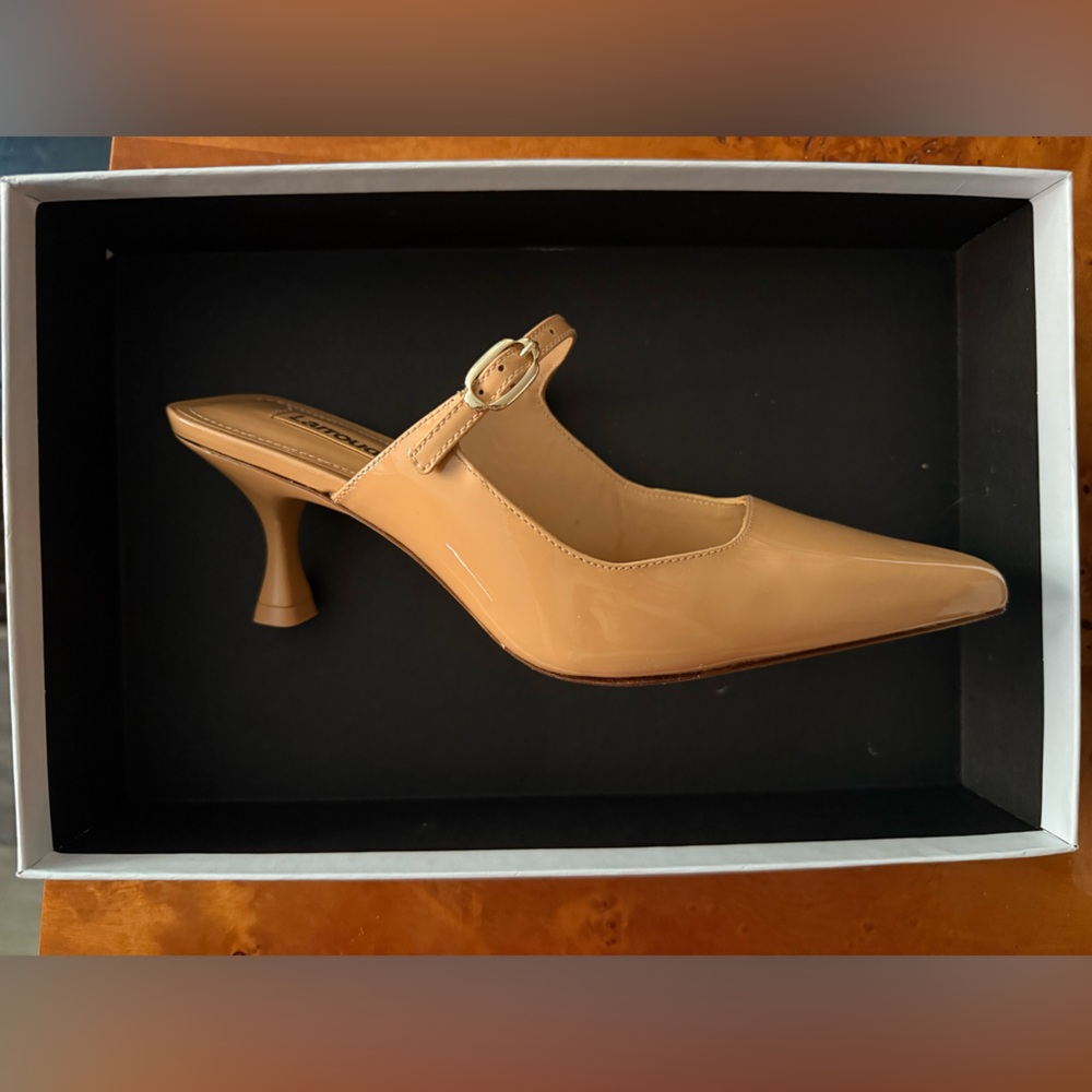 Larroude Ines Mules - never worn!